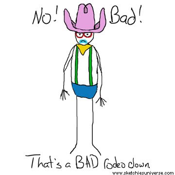 Bad Rodeo Clown