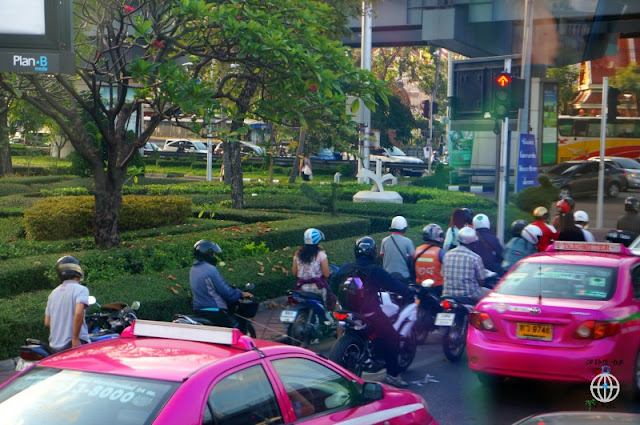 skutery i taxi bankok