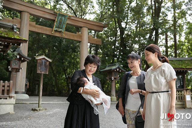 大神神社でのお宮参り出張撮影