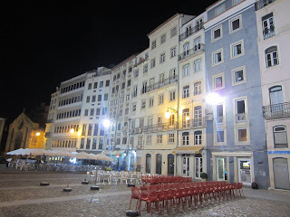 Coimbra Portugal vista nocturna