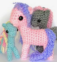 http://www.ravelry.com/patterns/library/little-baby-pony---amigurumi-crochet-pattern