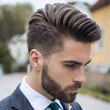 men hairstyle for round face