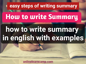 how to write summary in english  how to write summary in english with example  summary writing examples pdf  Summary writing examples for class 10  Sample passages for summary writing  Summary writing skills  Summary definition and examples  Summary writing examples for class 12   How to write a summary of essay   How to write a summary of story  How to write a summary of article  How can one write proper summary  Summary how to write summary and format  Guidelines for writing summary  How to write summary english composition