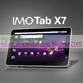 Harga IMO Tab X7 PC Tablet Terbaru 2012