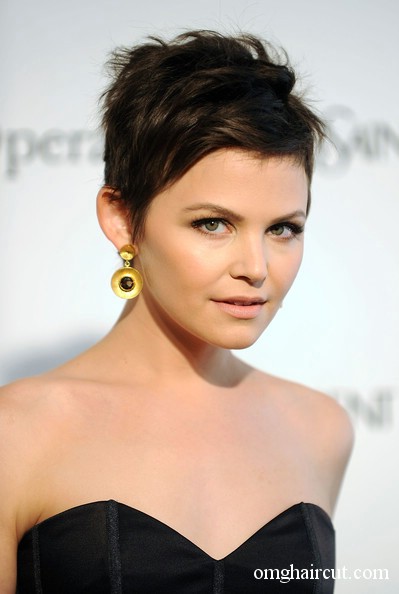 ginnifer goodwin short hairstyles. Ginnifer Goodwin Pixie