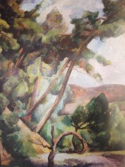 Diego Rivera, Paysage du Midi, 1918
