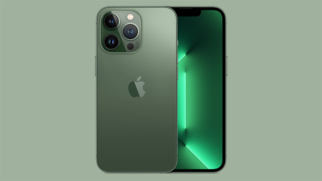 iphone 13 pro hijau