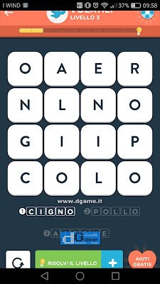 WordBrain 2 soluzioni: Categoria Volatili (3X4) Livello 3