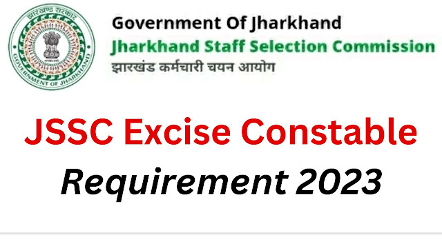 JSSC Excise Constable Online Form 2023