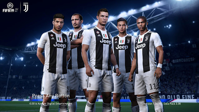 FIFA 19 Juventus Start Screen For PES 2017 - Micano4u ...