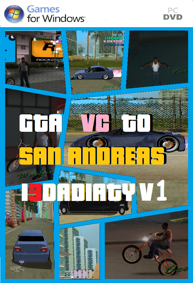 تحميل لعبة تحويل Gta Vice City الى Gta Sanandres