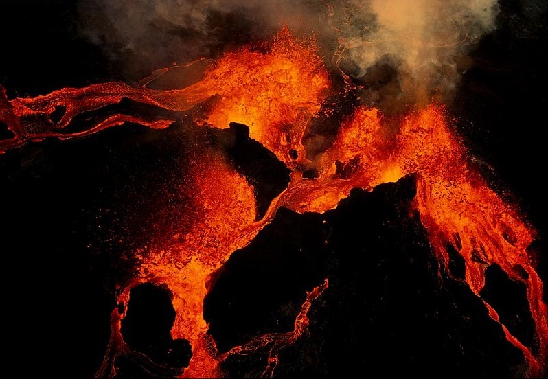 Eruptions Of Kilauea. eruption by kilauea