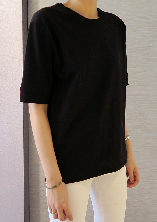  Roll Up Sleeve T-Shirt