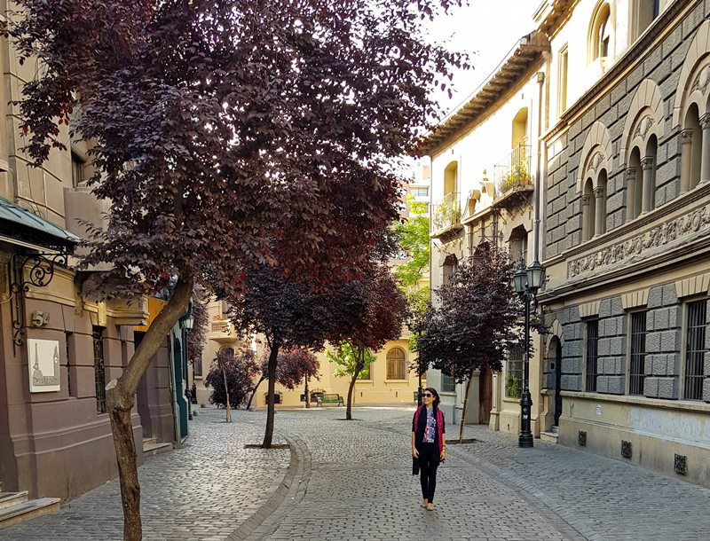 Santiago no verão, na primavera, no outono e no inverno