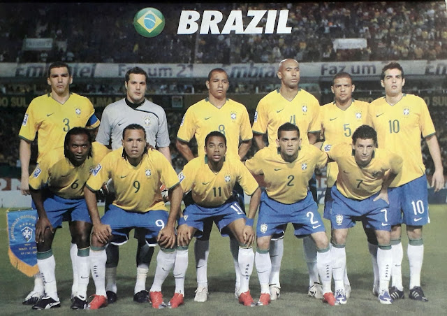 BRAZIL TEAM SQUAD 2010