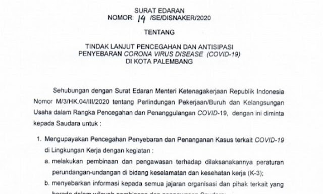 Perusahaan Wajib Laporkan Jika Ada Pekerja Terjangkit Covid-19