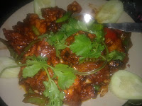 Tandoori Chili Chicken at Indian Bar Cum Restaurant Opium in sector 5