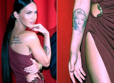 celebrity tattoos designs