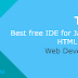 Top-7 IDE for Web Development - HTML, CSS, JavaScript..