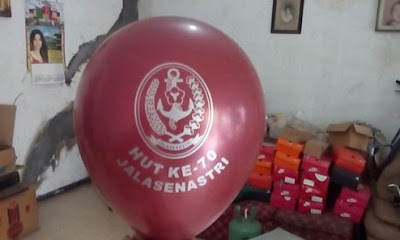 Sablon Balon HUT Jalasenastri