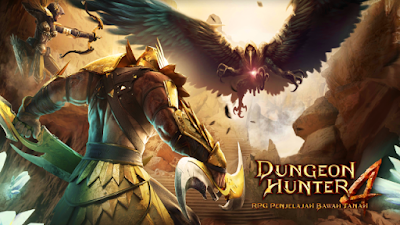 Game yang aku kira hanya sanggup dimainkan secara online Upfate Baru Dungeon Hunter 4 Offline apk + obb