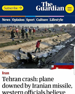 Jag skrev den första dagen av olyckan Att den iranska regimen har riktat de ukrainska passagerarflygplanen med missiler