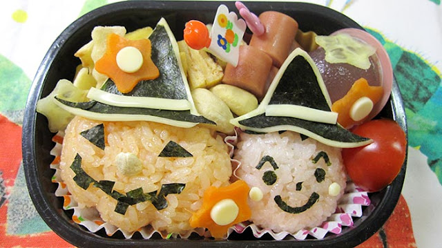 ハロウィンのキャラ弁