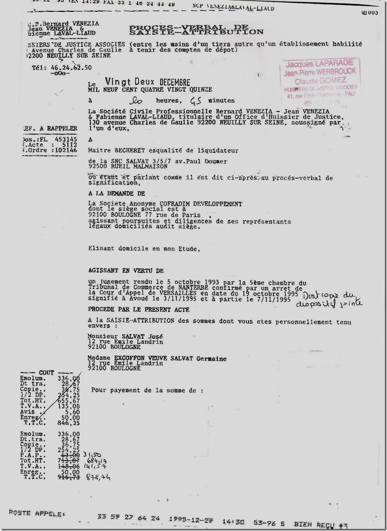 Procès-verbal_saisie_attribution_le_22_12_1995_à_Becheret_Germaine