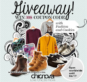 Chicnova $30 Giveaway on Fashion and Cookies