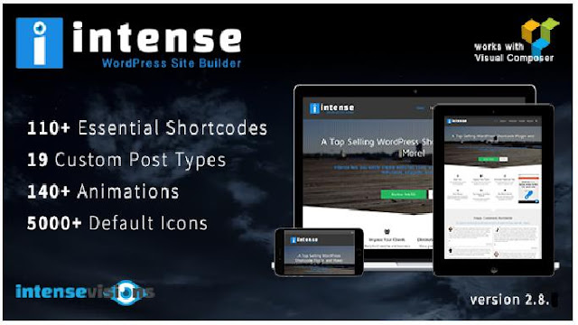 Intense v2.8.0 - Shortcodes and Site Builder for WordPress