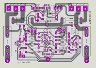 PCB Power Ampli Apex AX11