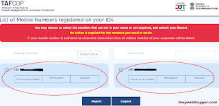 How to know how many SIMs are registered in my name in India?