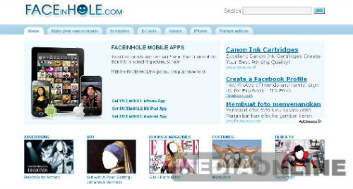 FaceinHole Situs Edit Foto Online