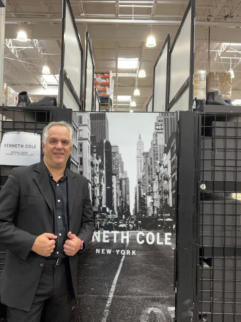 Jim Pagiamtzis selling Kenneth Cole shoes