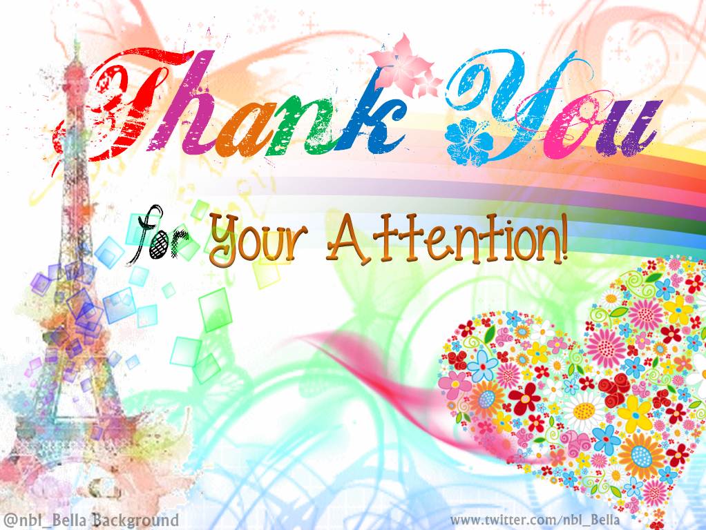 B-Studio: "Thank You" Power Point Background by Bella 
