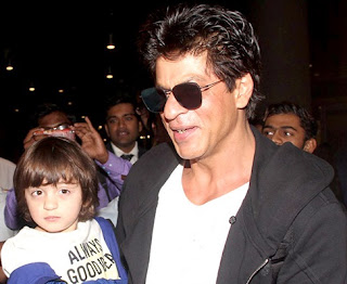 Shahrukh Khan And AbRam 