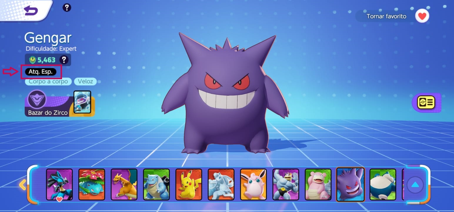 Pokémon Unite - Gengar