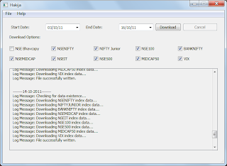 Hakija – NSE EOD Downloader for Amibroker and Metastock
