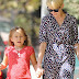 Michelle Williams recoge a Matilda tras el campamento de verano