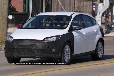 Spyshots: 2012 Ford Focus Electric, first-served list