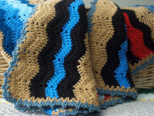 crochet stripes