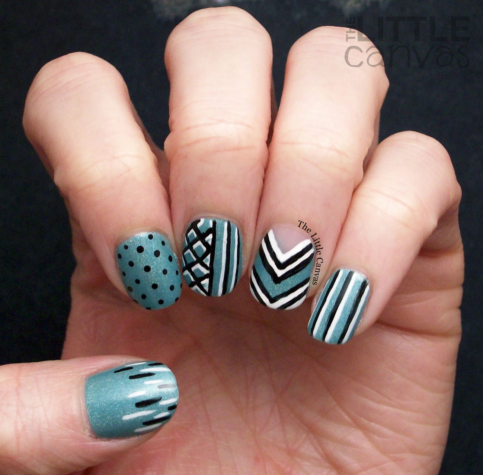 Abstract Nail Art by elegance2255 on DeviantArt