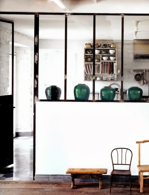 {Interior} Old factory converted to industrial home in Spello by Paola Navone