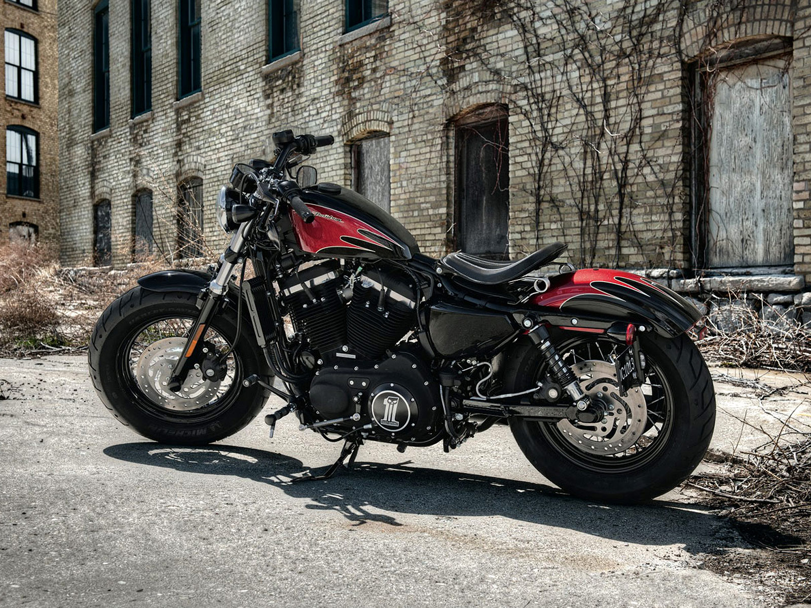 2012 XL1200X Forty  Eight  48 Harley  Davidson  review