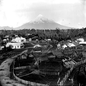 Parihaka Settlement as it once was