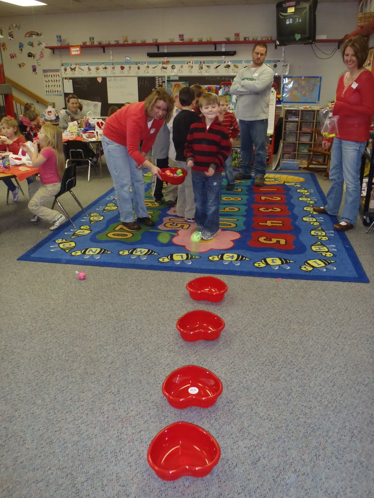 This is the Day!: Baylor's Kindergarten Valentine's Party