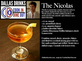 Dallas Drinks The Nicolas