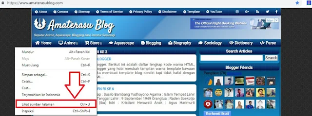 Artikel ini membahas tentang cara menonaktifkan Inspect Element (inspect element) pada sebuah blog berplatform blogspot. Dengan cara memasang anti Inspect Element.