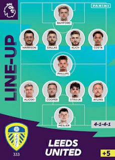 Panini Adrenalyn XL Premier League 2020-2021 Leeds United Set