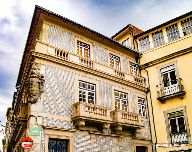 Azulejos na Cidade do Porto em Portugal